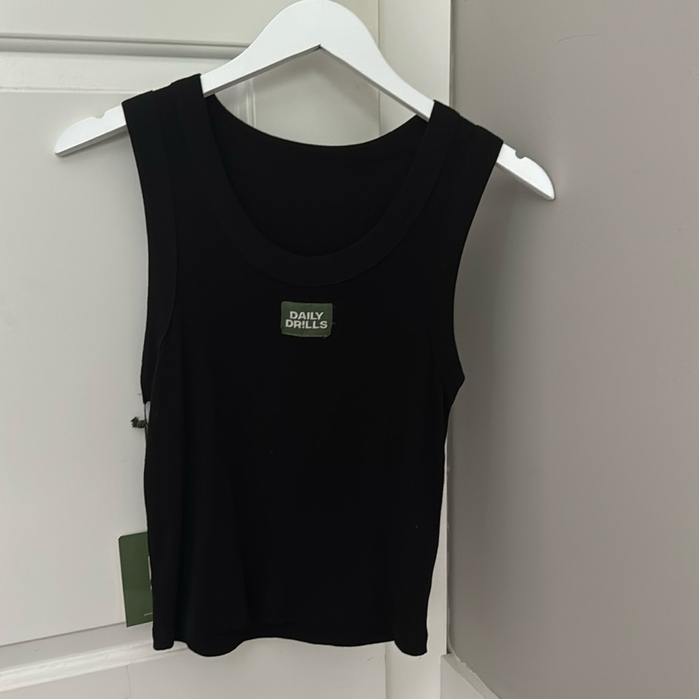 DAILY DRILLS - Black Tank Top !!!